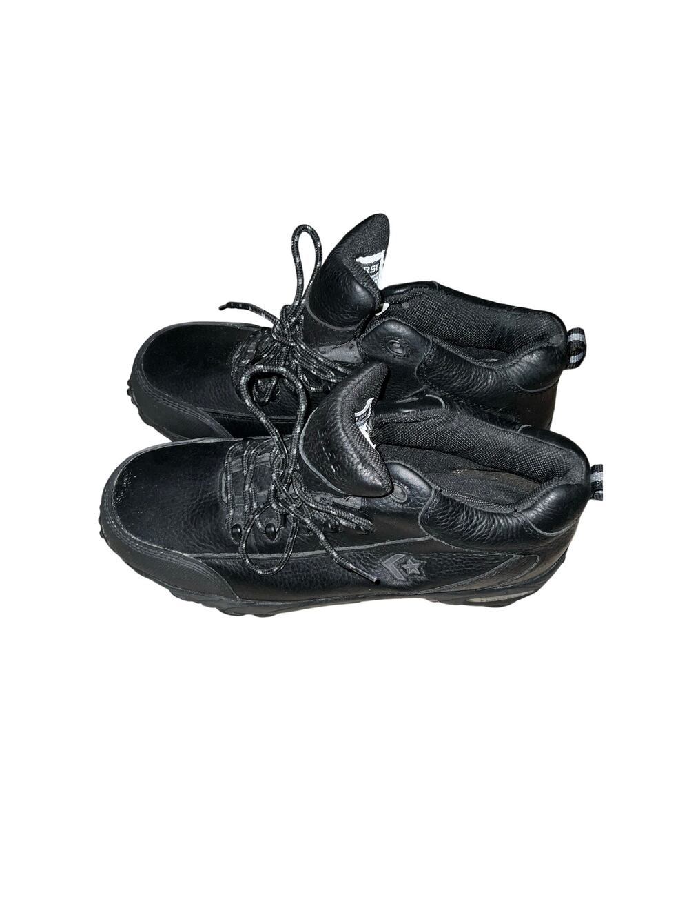 Converse Black Steel Toe Waterproof Hikers Work Boots Size 11.5